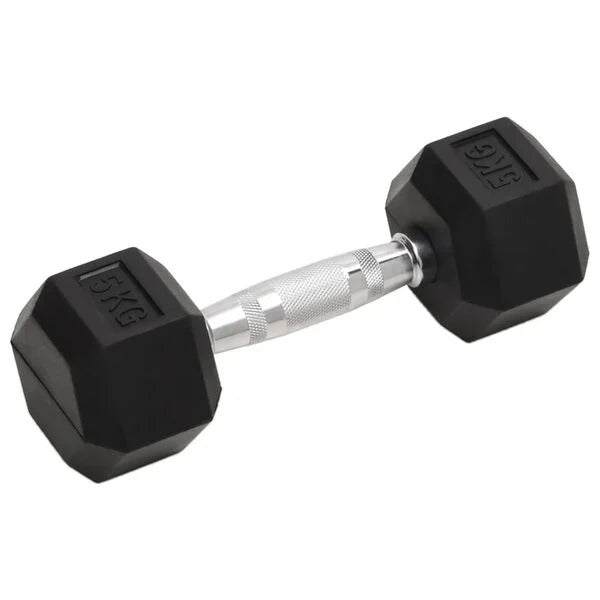 10 kg Dumbbell Set (2 pcs) – Cast Iron Weights for Home Gym & Strength Training